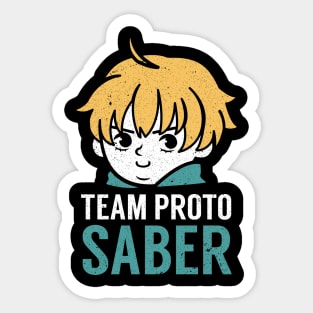 Team Proto Saber Sticker